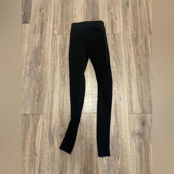 Rag & Bone Sunday Leggings w Logo & Ankle Zips. Size XS. - Picture 6 of 6